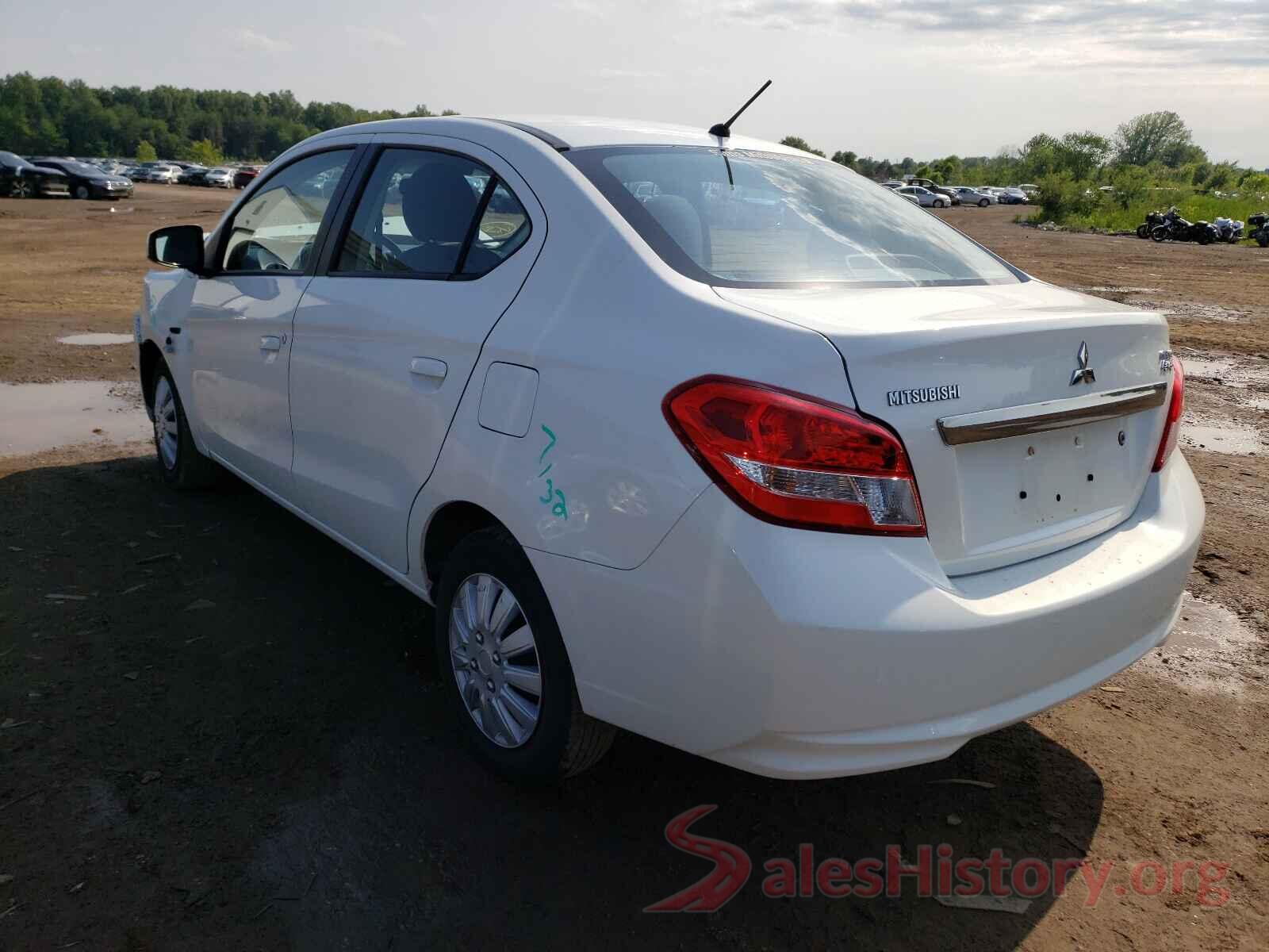 ML32F3FJ9HHF07555 2017 MITSUBISHI MIRAGE