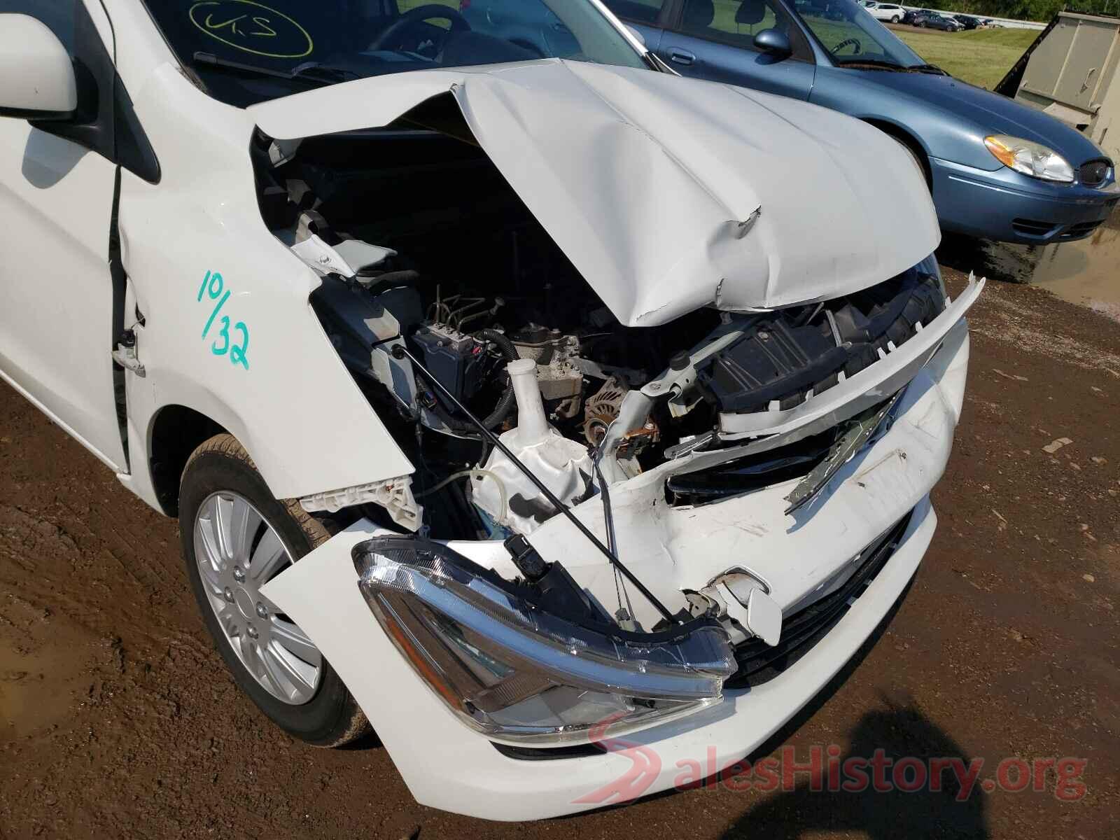 ML32F3FJ9HHF07555 2017 MITSUBISHI MIRAGE