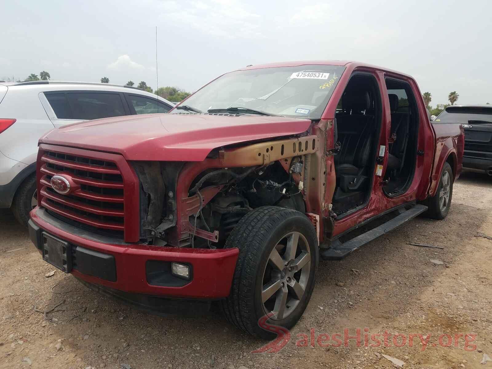 1FTEW1CF7GKF67007 2016 FORD F-150