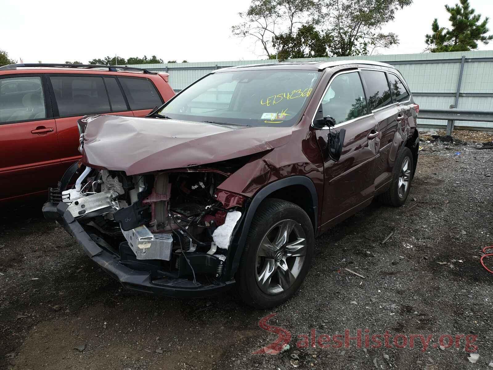 5TDDZRFH1JS875501 2018 TOYOTA HIGHLANDER