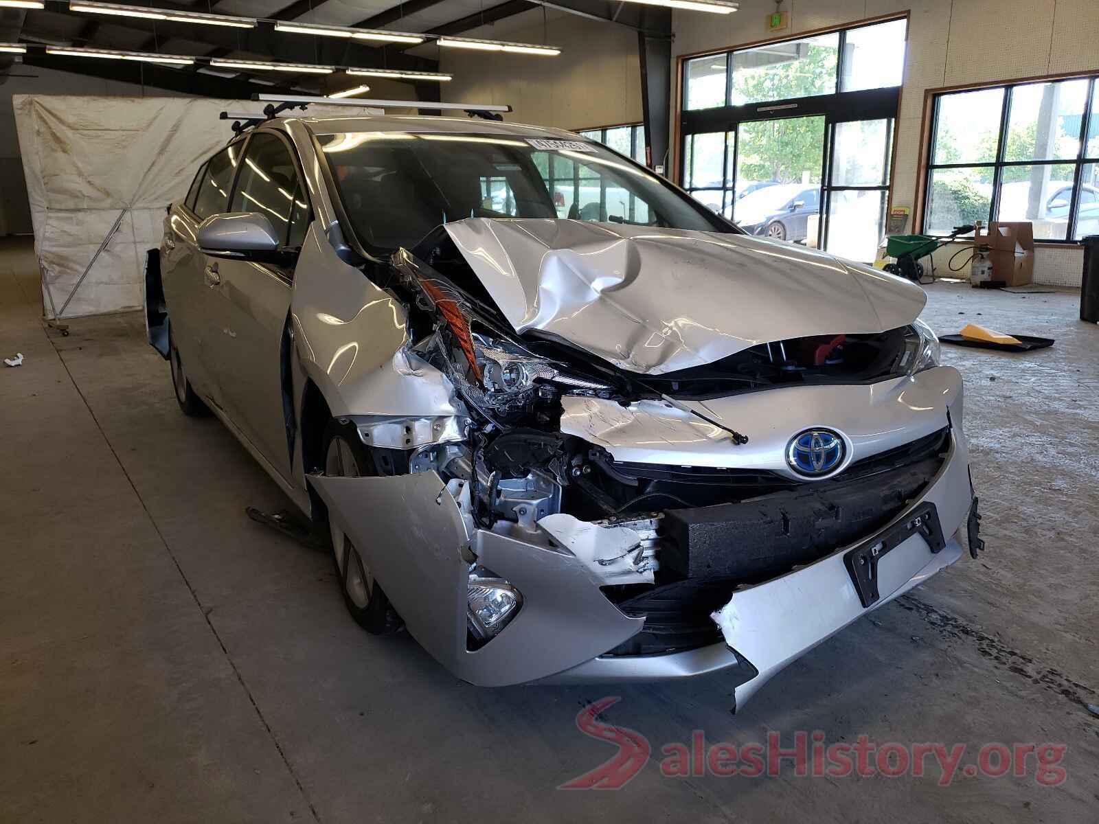 JTDKARFU7G3013437 2016 TOYOTA PRIUS