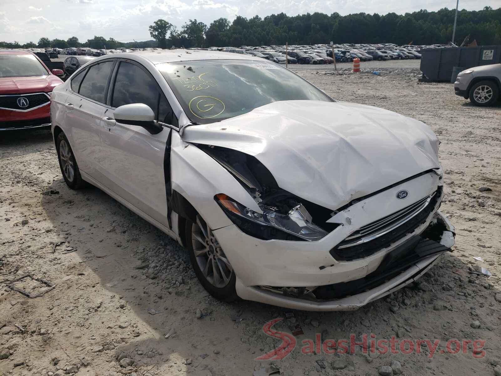 3FA6P0HD8HR332461 2017 FORD FUSION