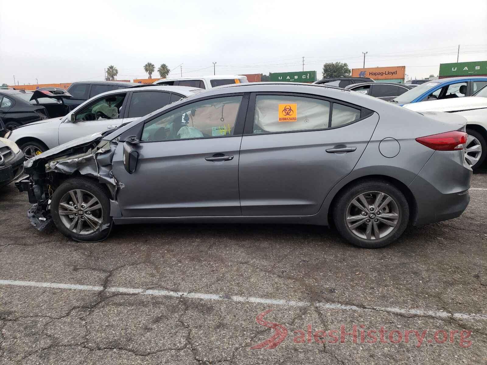 5NPD84LF4JH357011 2018 HYUNDAI ELANTRA