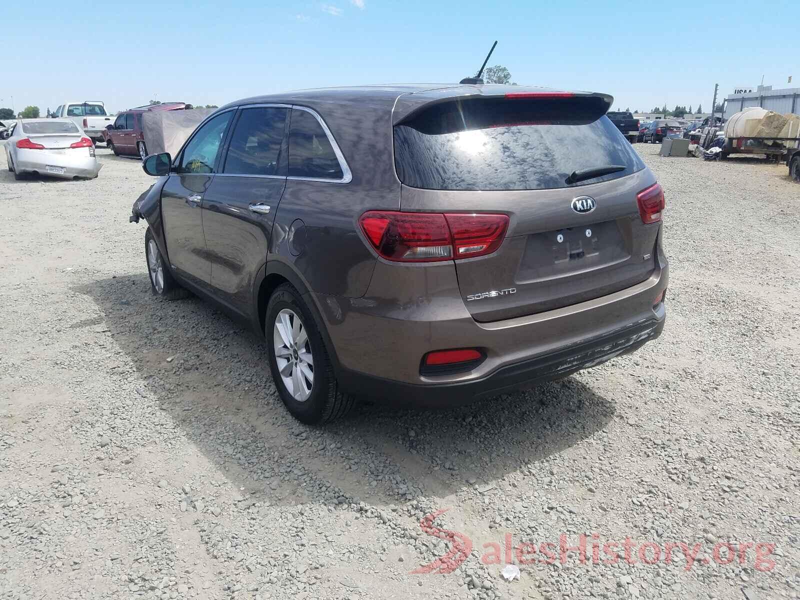 5XYPGDA33KG554916 2019 KIA SORENTO