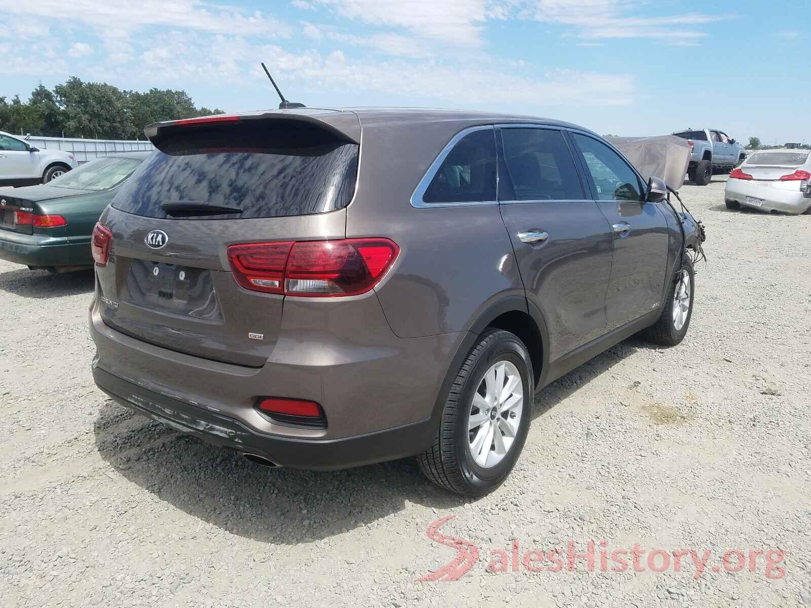 5XYPGDA33KG554916 2019 KIA SORENTO