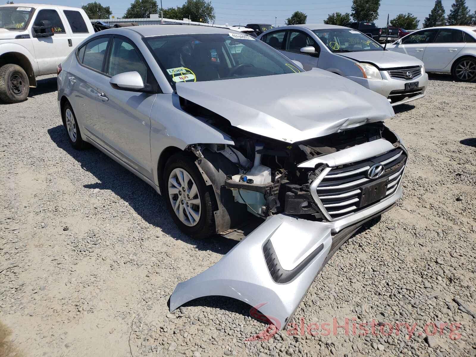 5NPD74LF6HH153811 2017 HYUNDAI ELANTRA