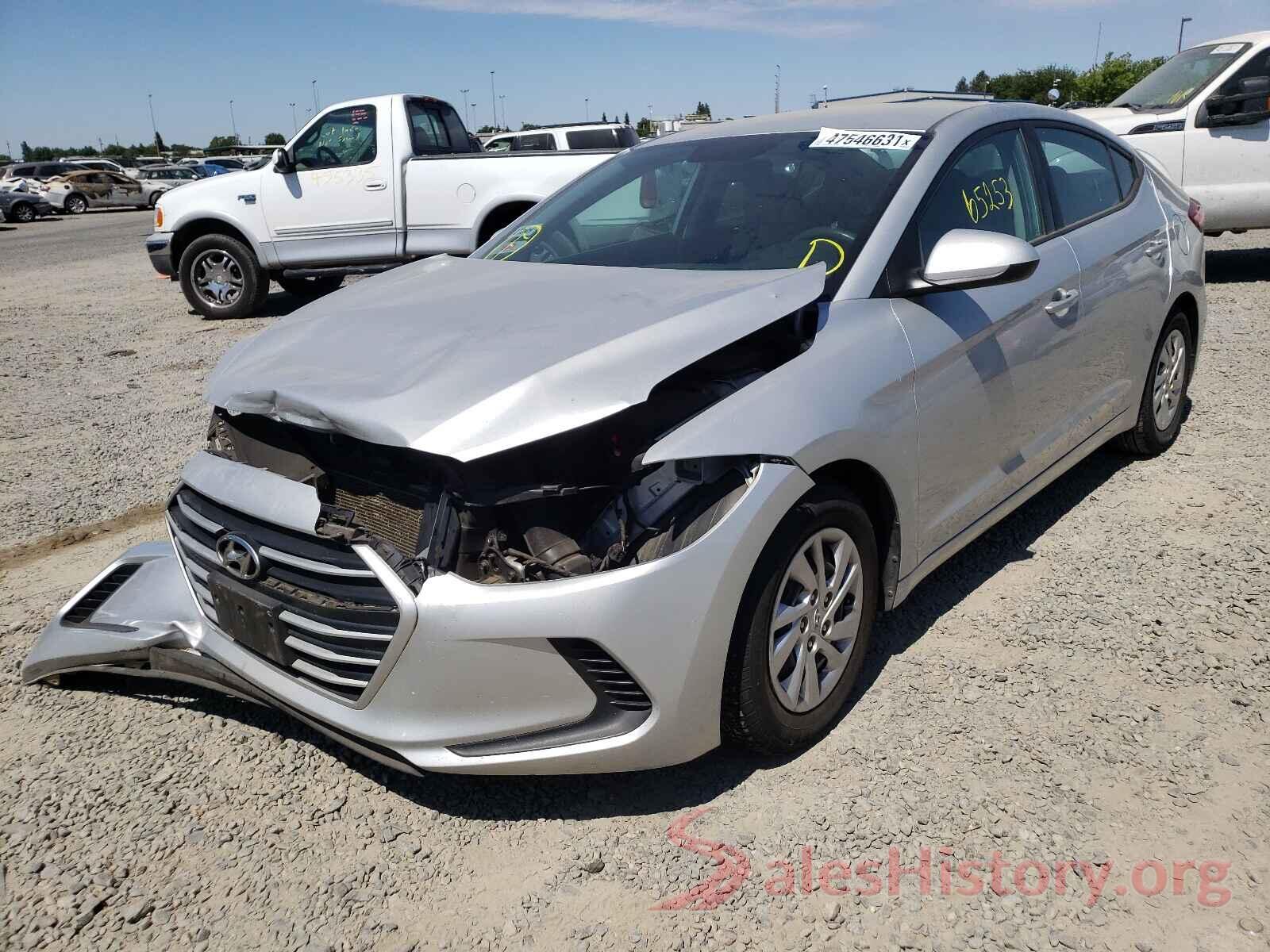 5NPD74LF6HH153811 2017 HYUNDAI ELANTRA