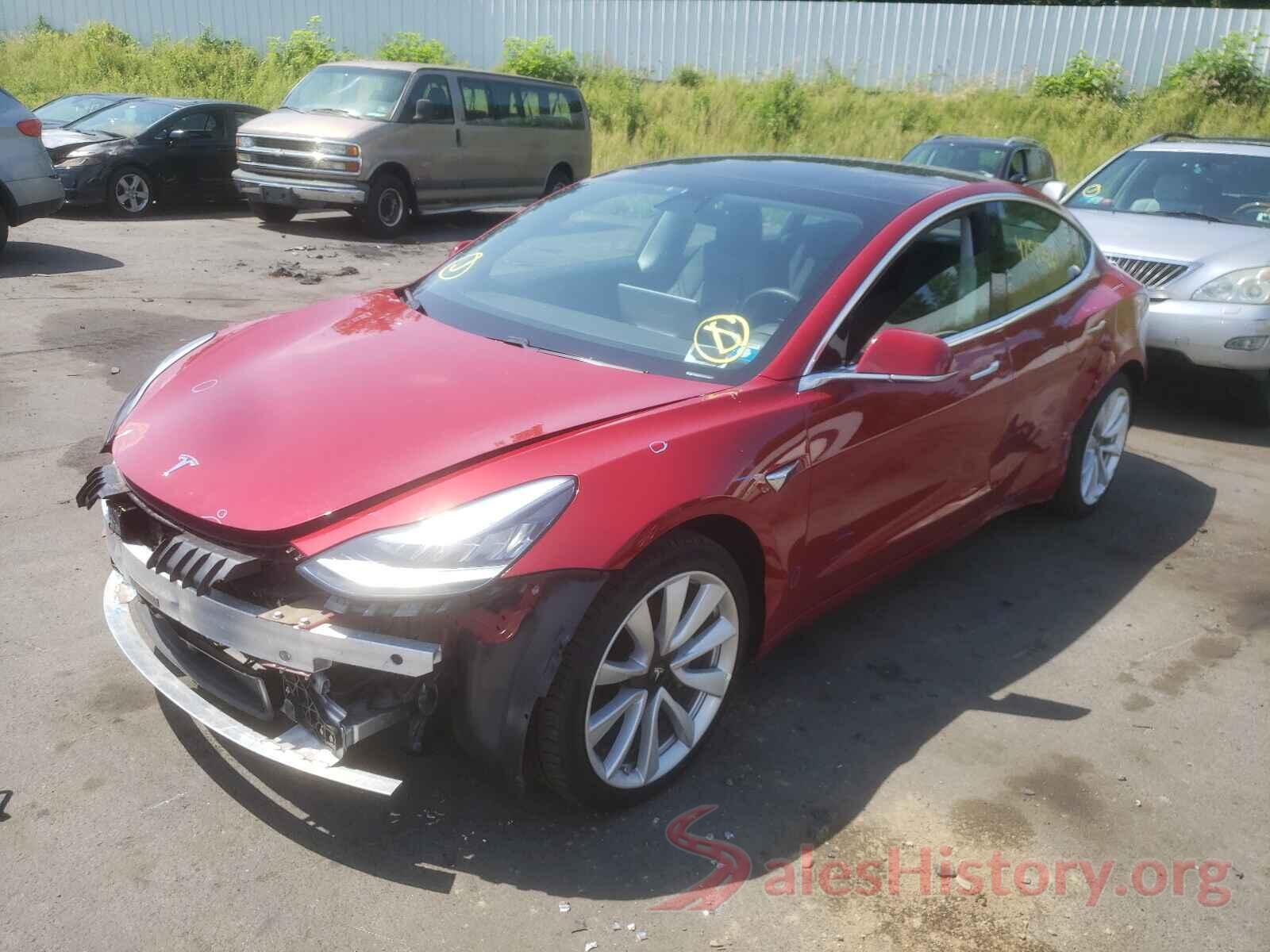 5YJ3E1EB4KF453749 2019 TESLA MODEL 3