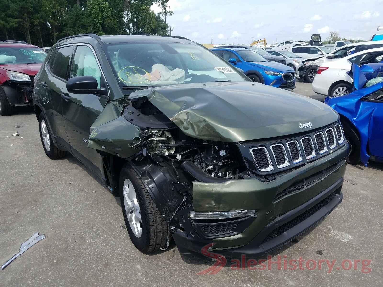 3C4NJCAB0LT230391 2020 JEEP COMPASS