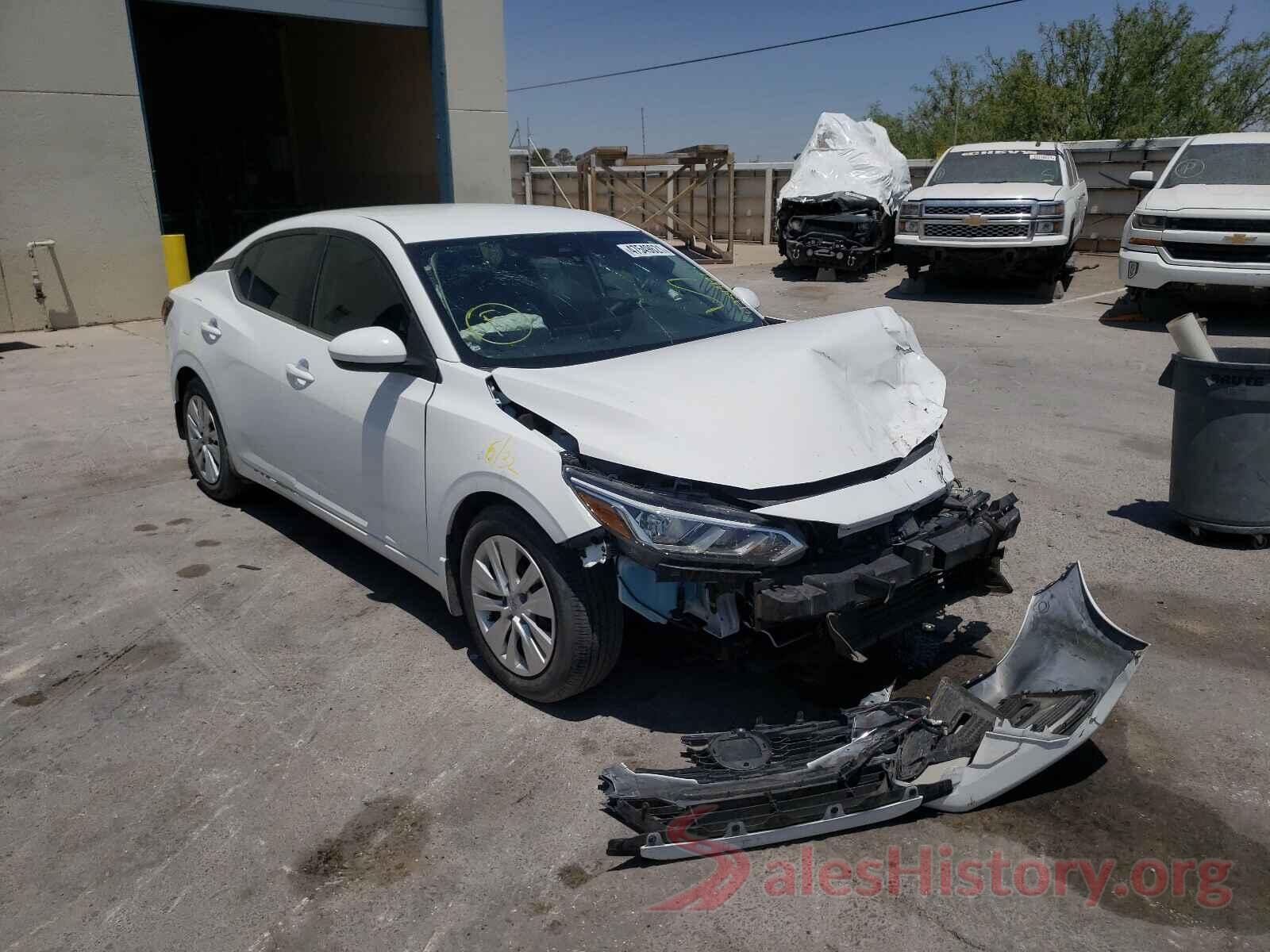 3N1AB8BV2LY244347 2020 NISSAN SENTRA