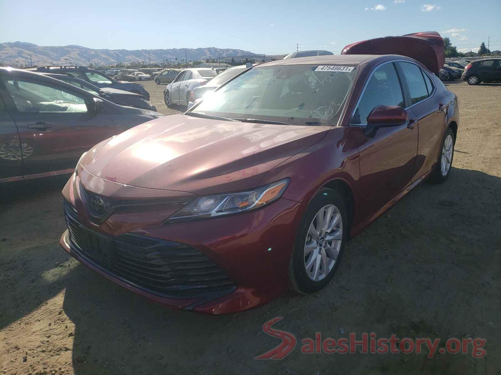 4T1B11HK3KU817407 2019 TOYOTA CAMRY