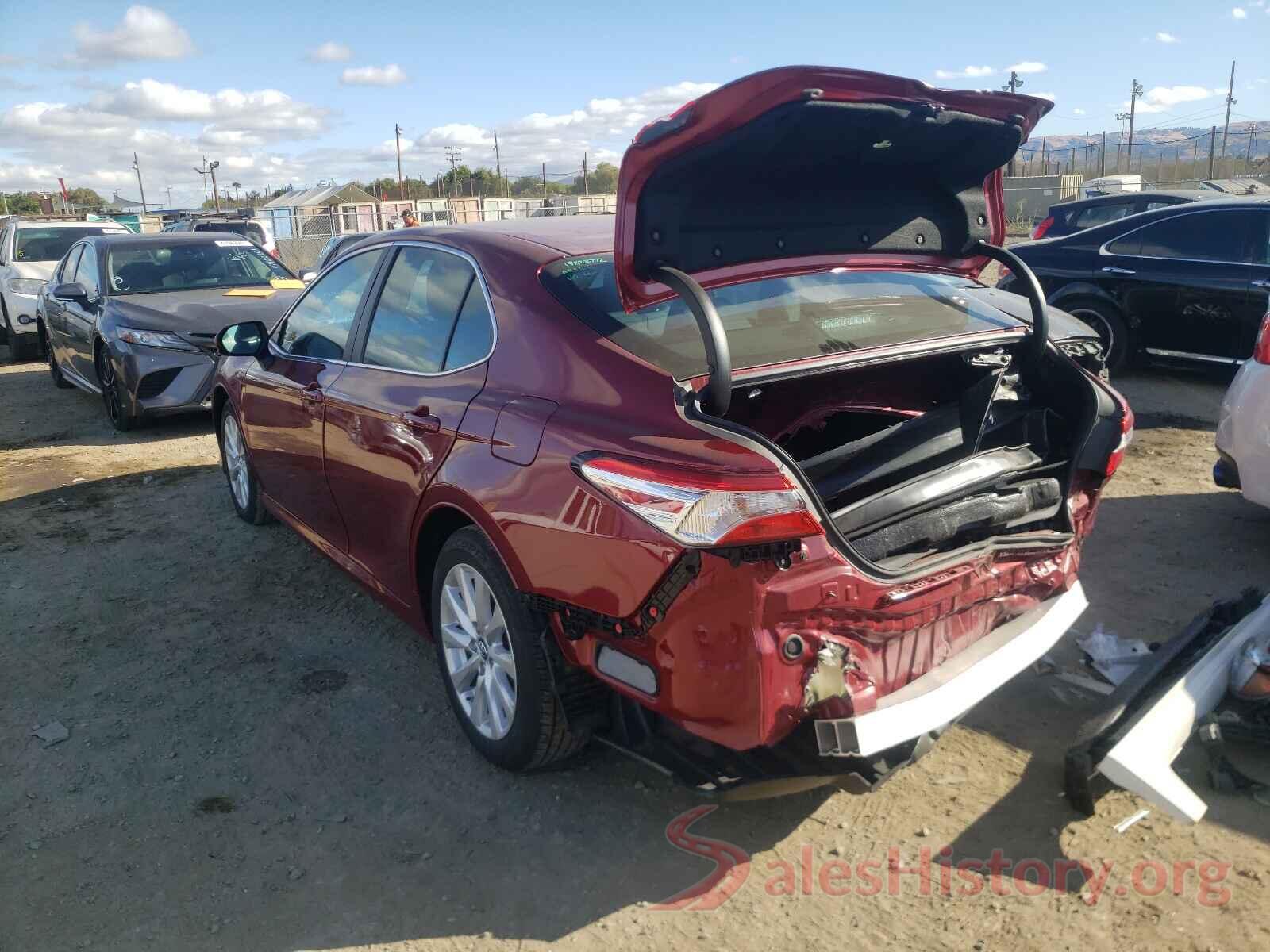 4T1B11HK3KU817407 2019 TOYOTA CAMRY