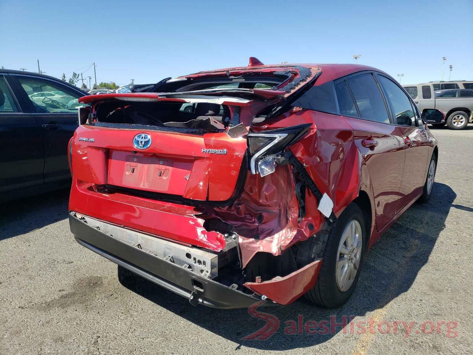 JTDKBRFU0H3539262 2017 TOYOTA PRIUS