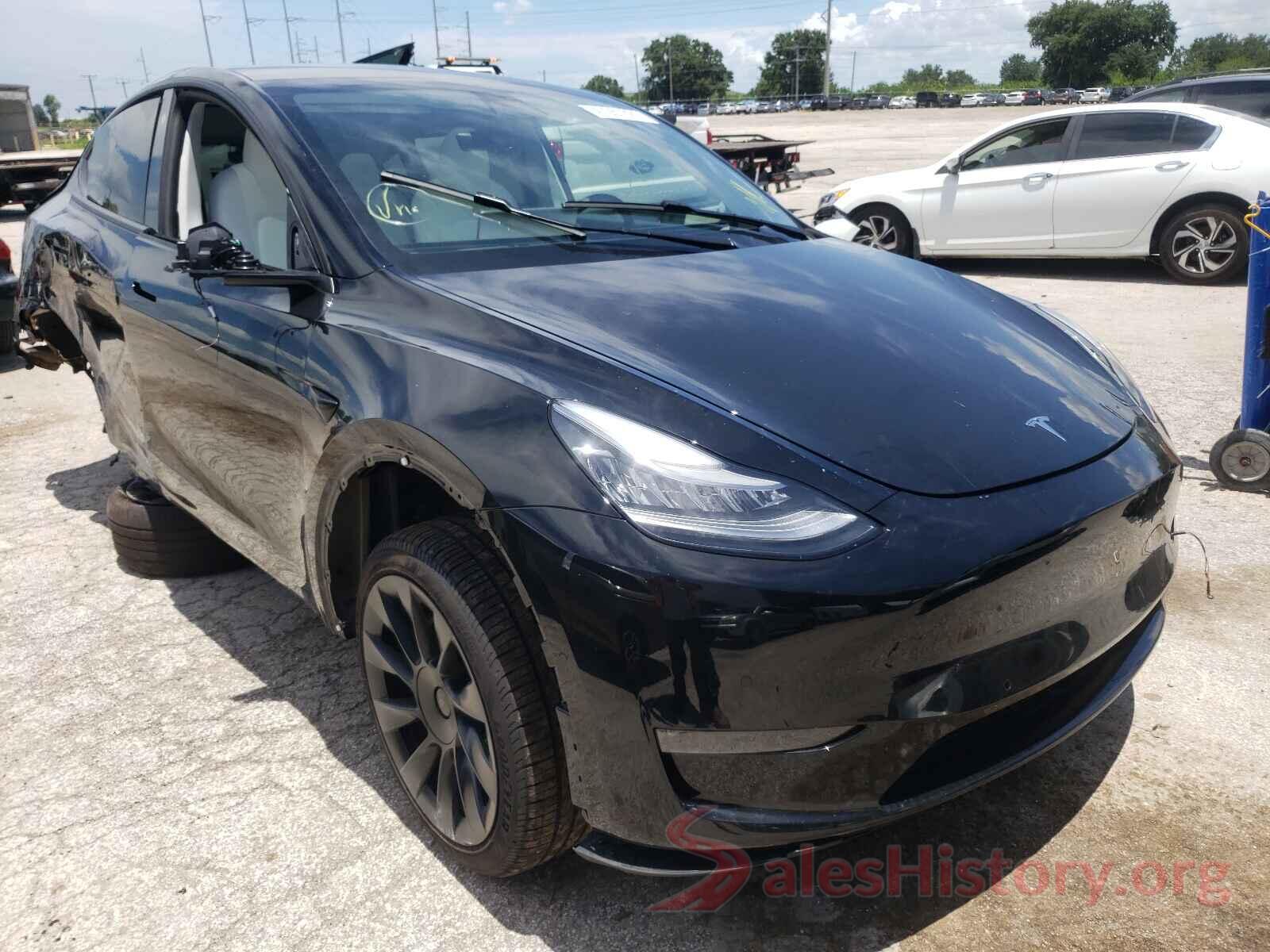 5YJYGDEE4MF080873 2021 TESLA MODEL Y