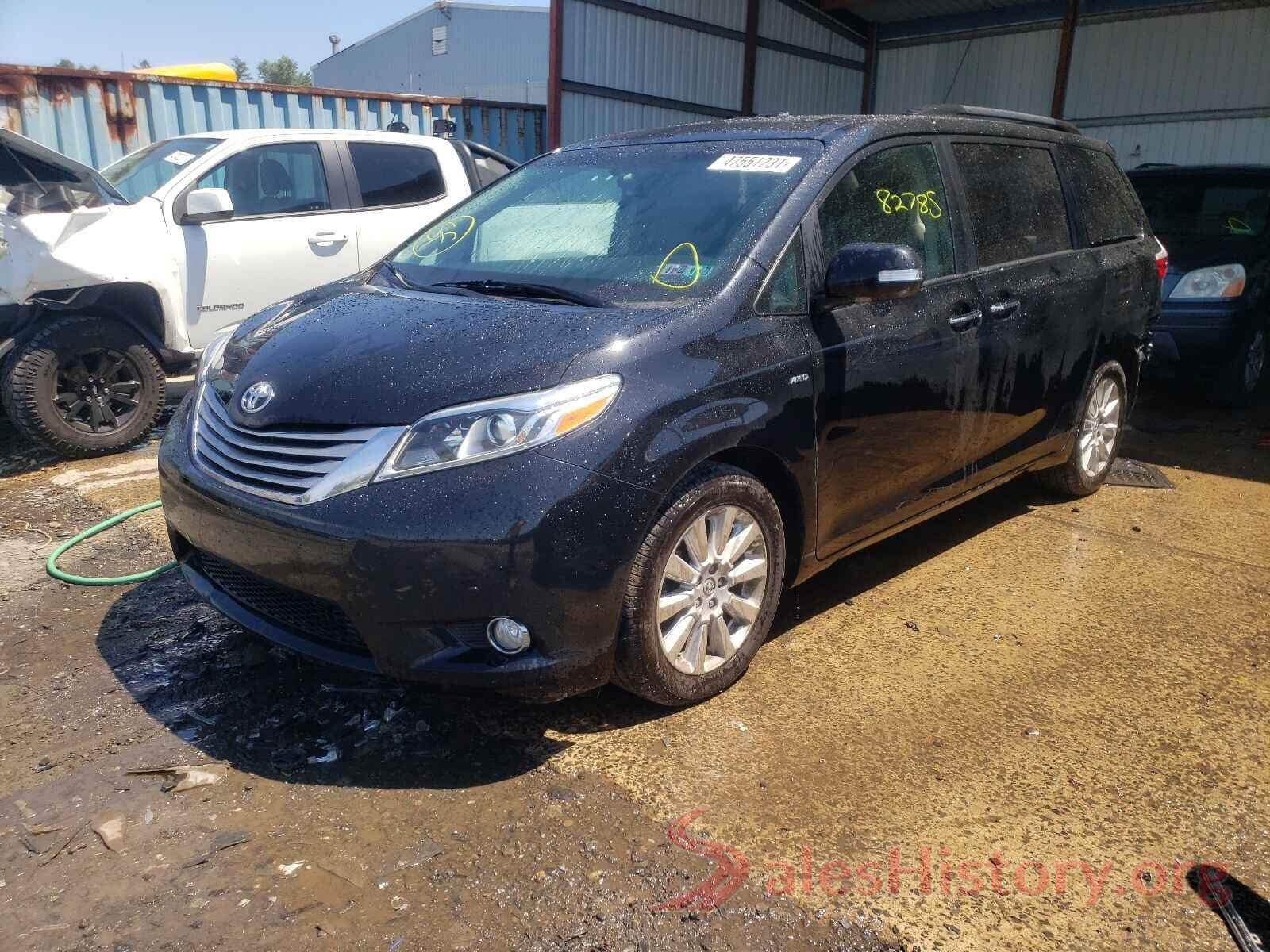 5TDDK3DC7GS136604 2016 TOYOTA SIENNA