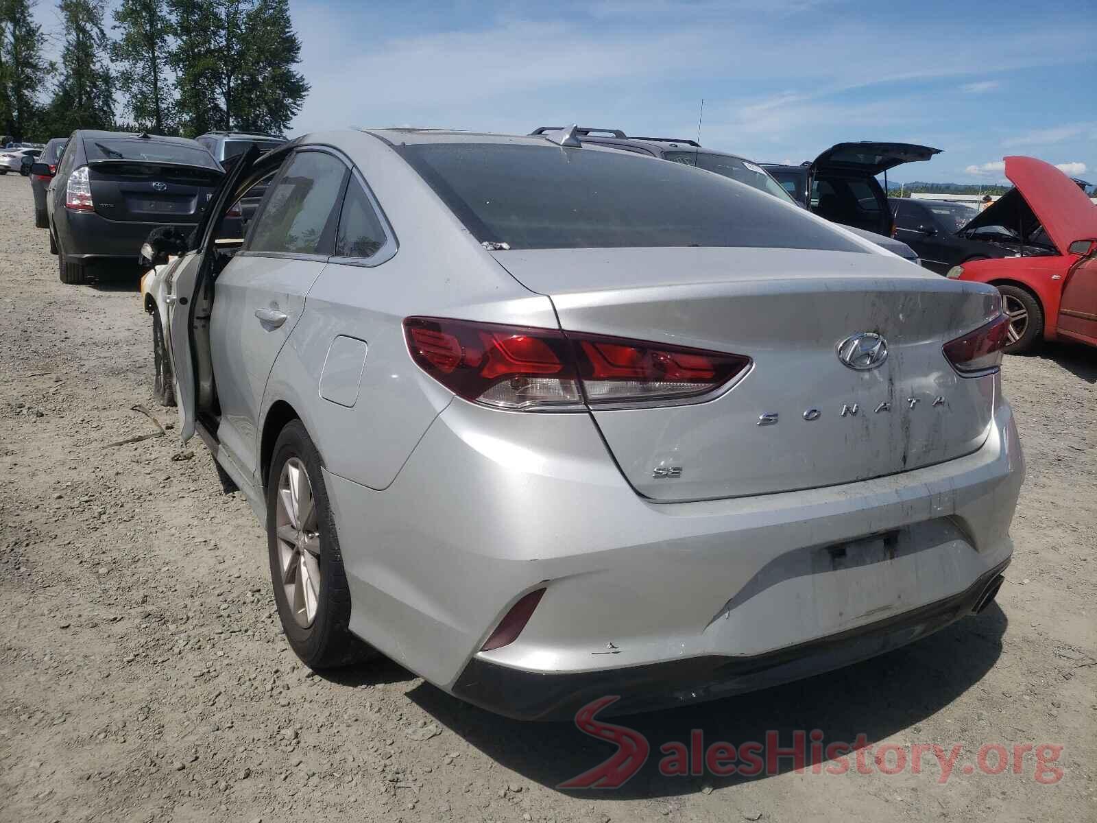 5NPE24AF8JH617080 2018 HYUNDAI SONATA