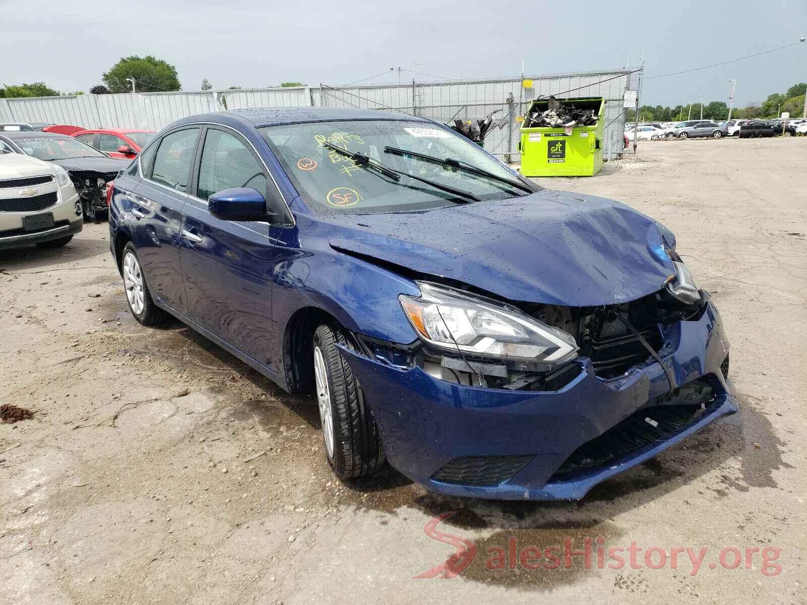 3N1AB7APXHY239921 2017 NISSAN SENTRA