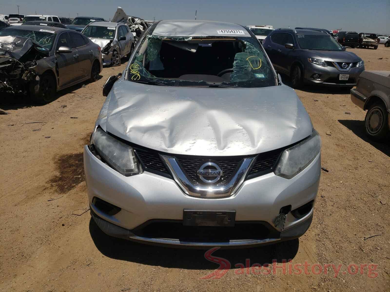 5N1AT2MT4GC742482 2016 NISSAN ROGUE