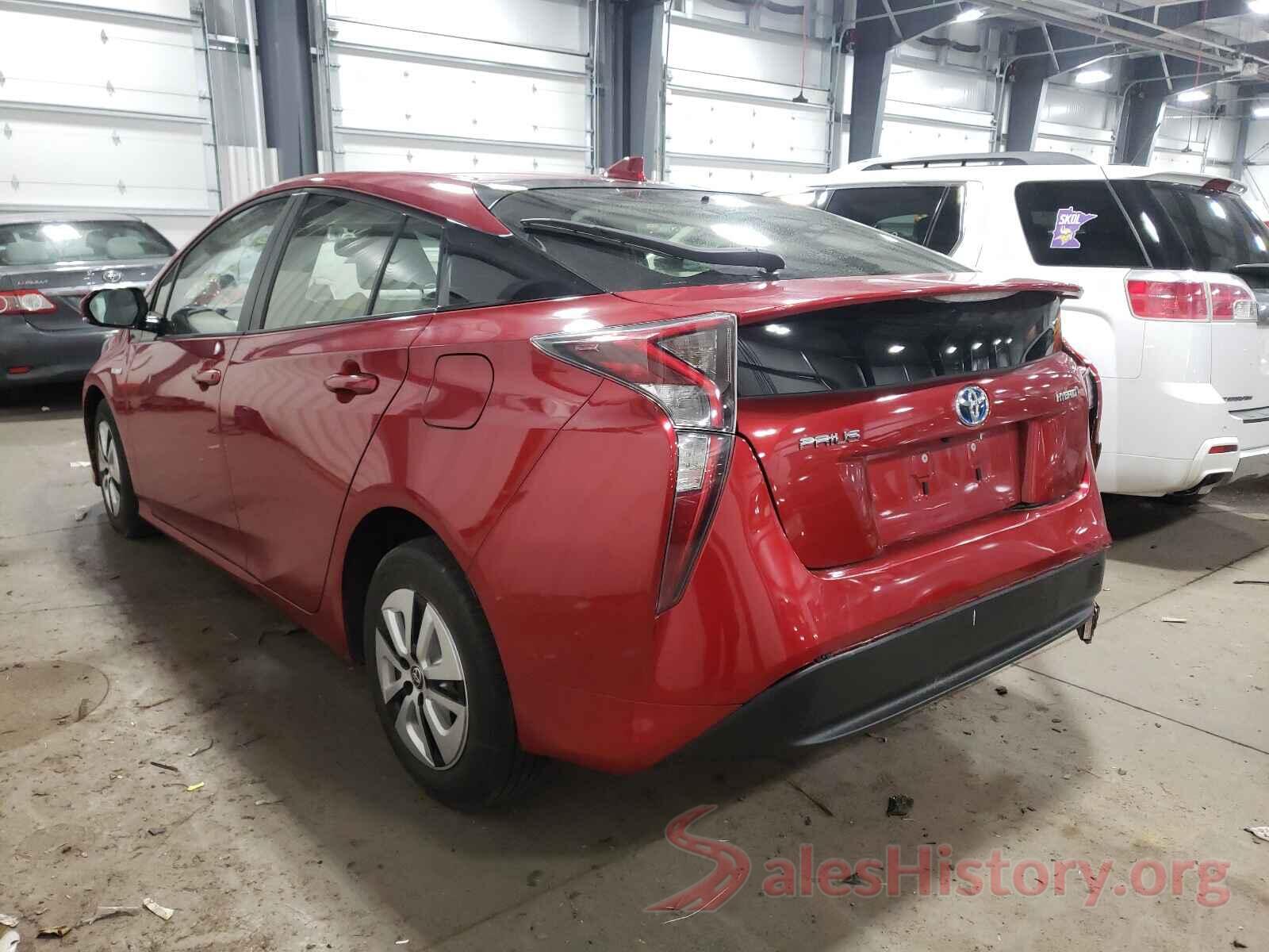 JTDKARFUXG3501166 2016 TOYOTA PRIUS