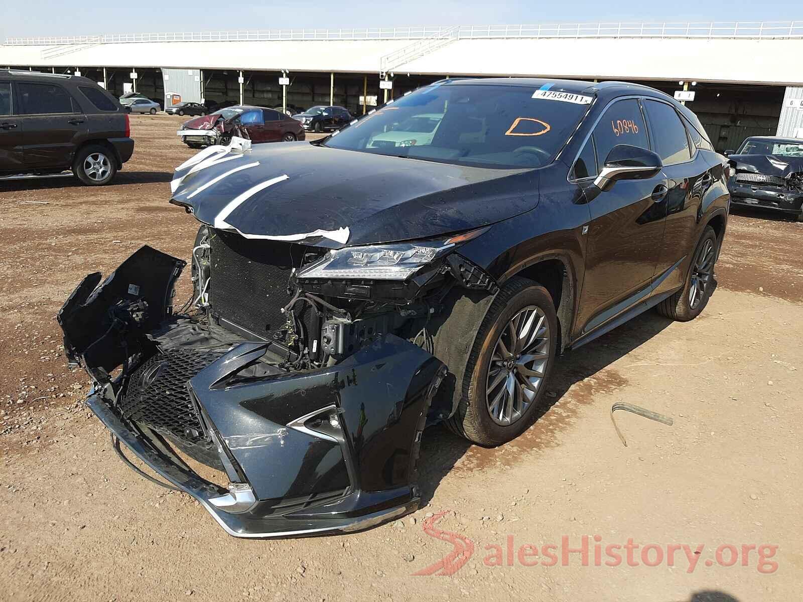 2T2ZZMCA9HC049347 2017 LEXUS RX350