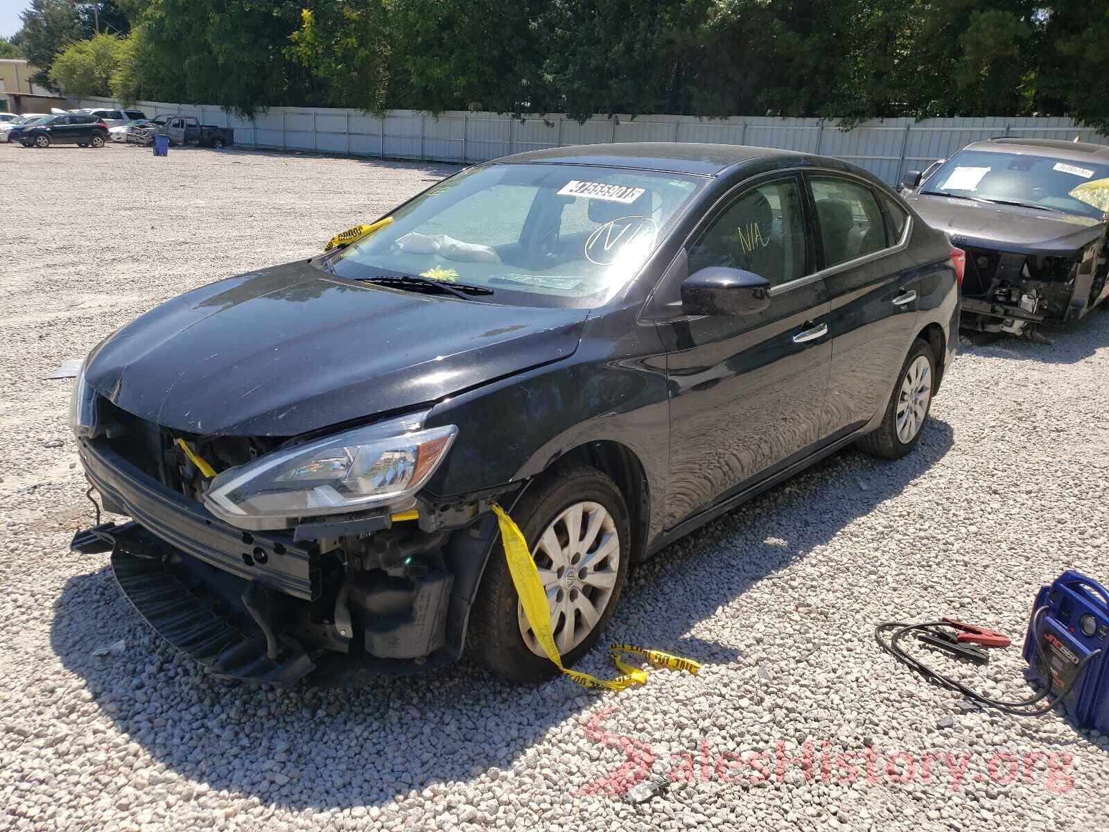 3N1AB7AP0HY284141 2017 NISSAN SENTRA