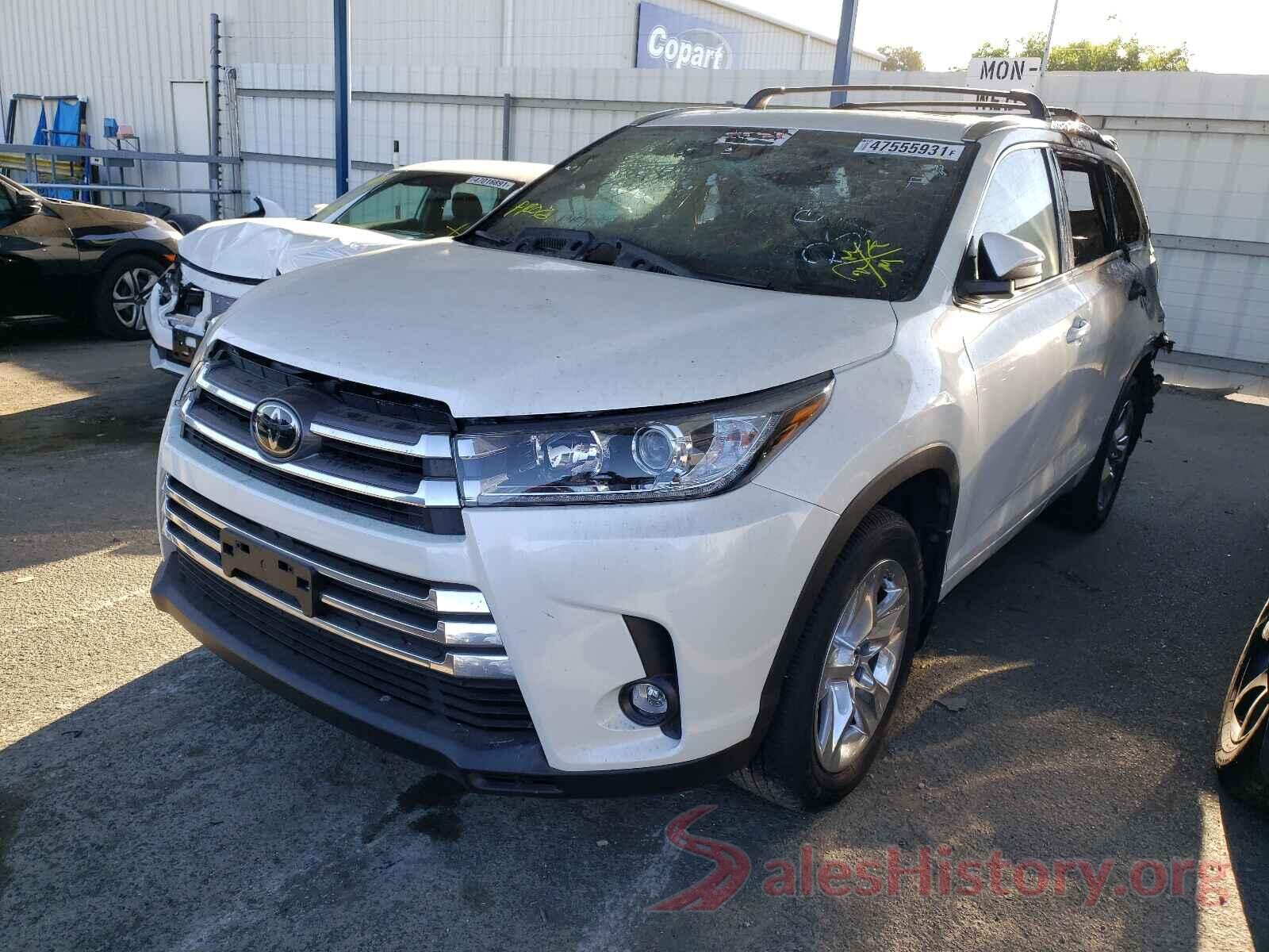 5TDDZRFH8KS973068 2019 TOYOTA HIGHLANDER