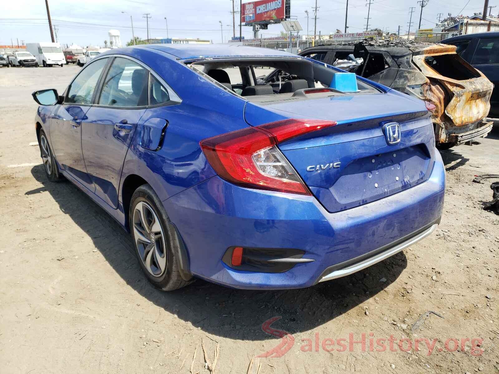 19XFC2F61KE202882 2019 HONDA CIVIC