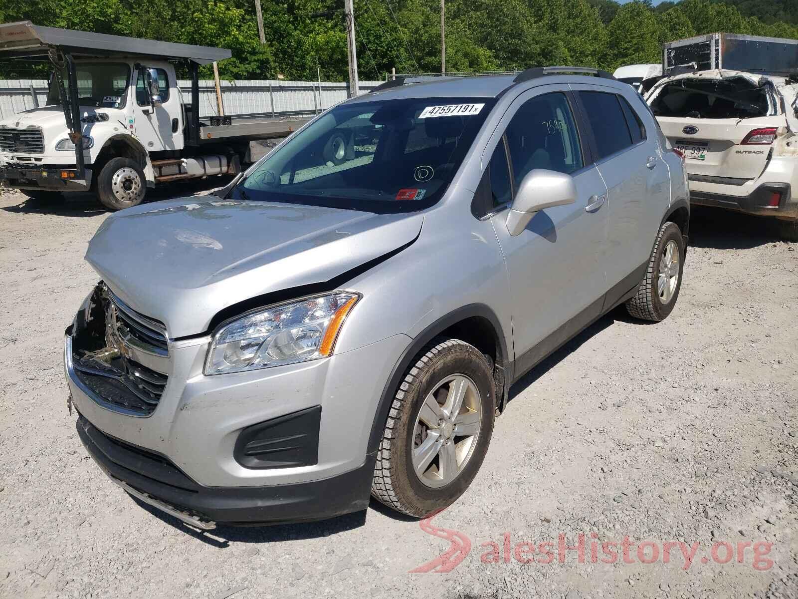 3GNCJPSB3GL263900 2016 CHEVROLET TRAX