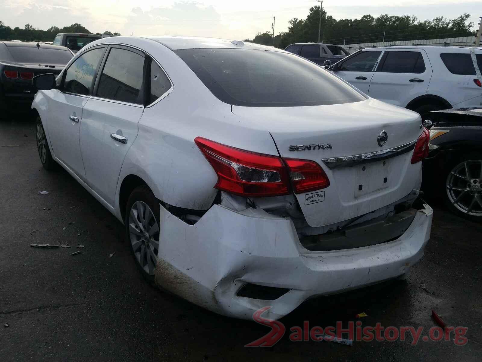 3N1AB7AP4HY346799 2017 NISSAN SENTRA