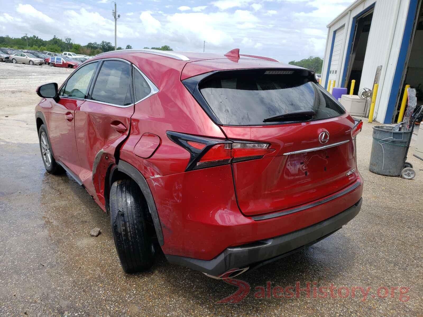 JTJYARBZ4G2040156 2016 LEXUS NX