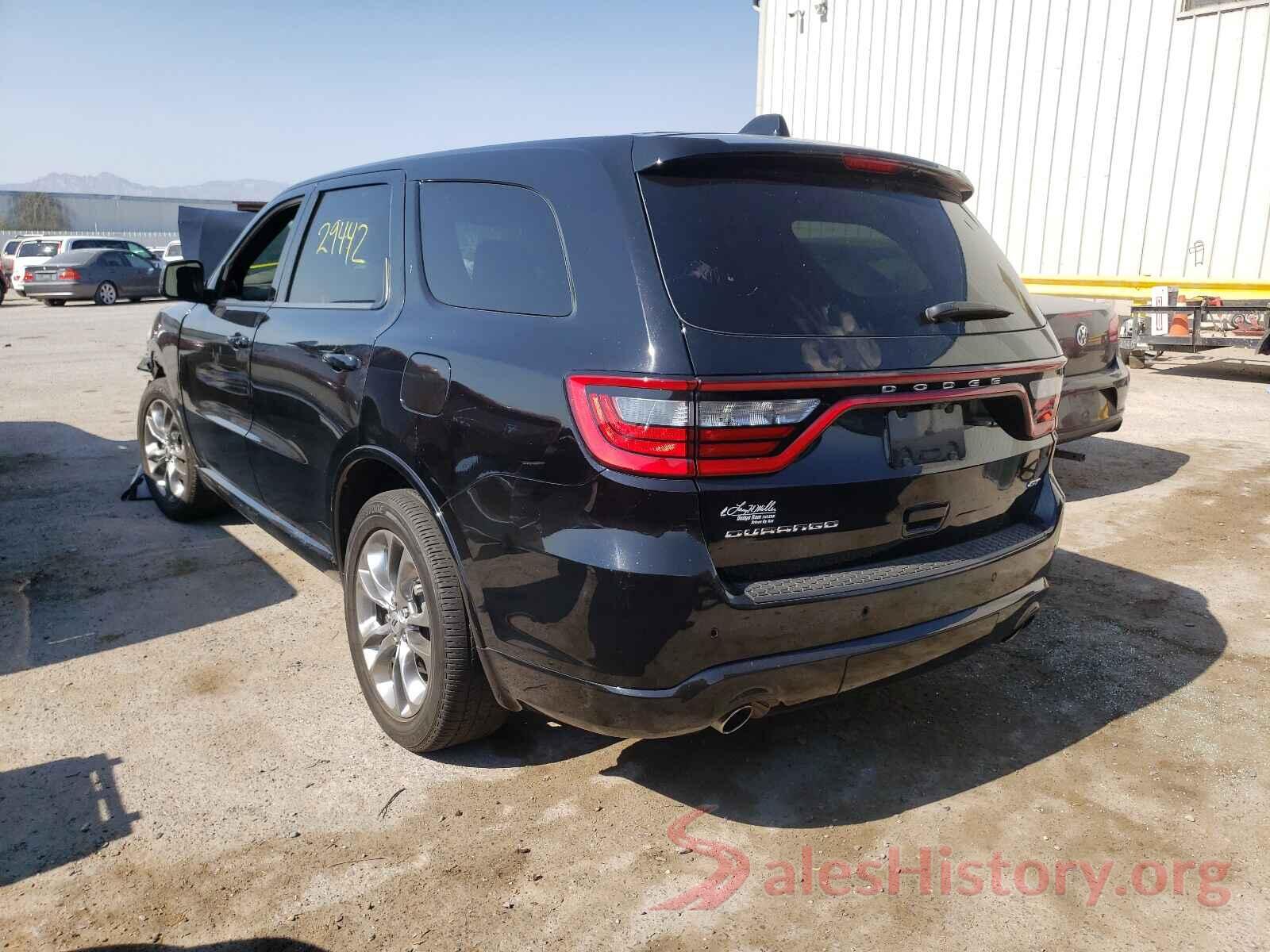 1C4RDHDGXKC650828 2019 DODGE DURANGO