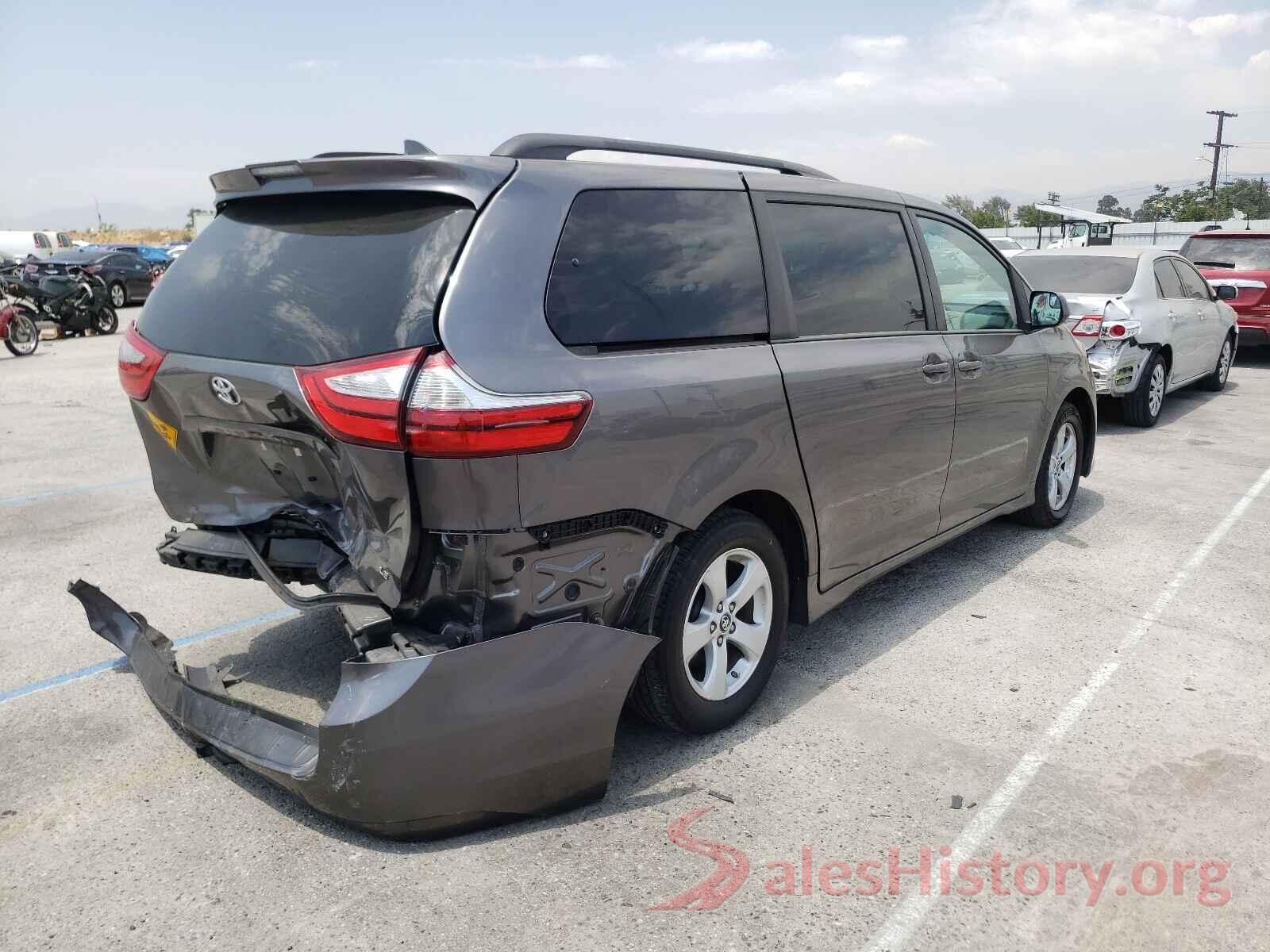 5TDKZ3DC7JS934496 2018 TOYOTA SIENNA