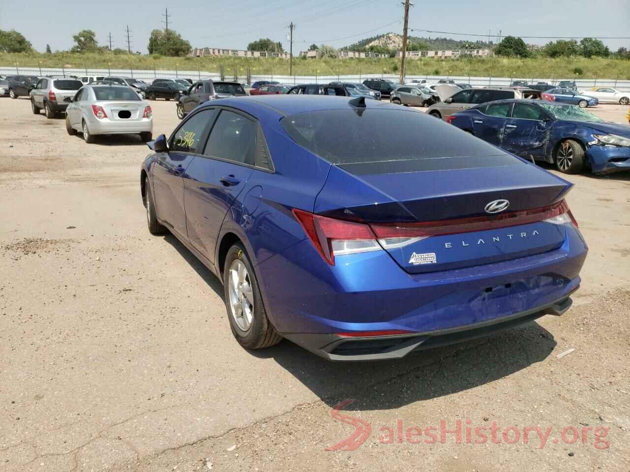 5NPLL4AG9MH015063 2021 HYUNDAI ELANTRA