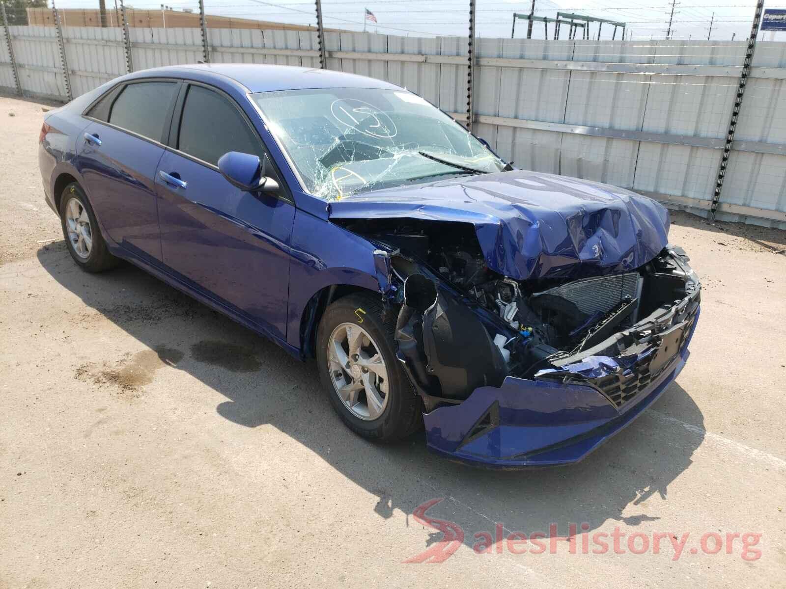 5NPLL4AG9MH015063 2021 HYUNDAI ELANTRA