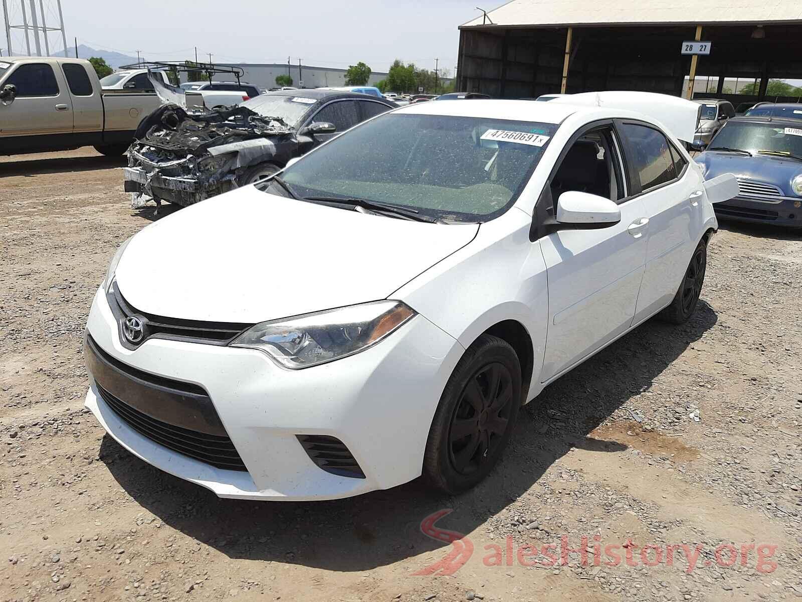 2T1BURHE1GC540992 2016 TOYOTA COROLLA