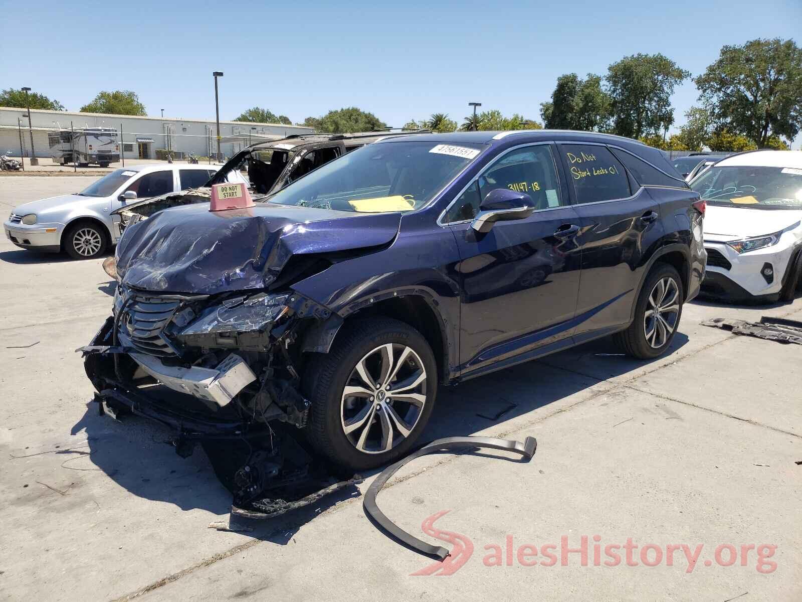 JTJGZKCA1J2004310 2018 LEXUS RX350