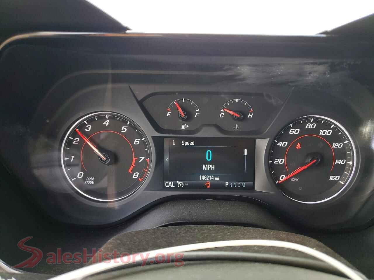 2017 CHEVROLET CAMARO VIN 1G1FB1RX3H0134242, interior center console