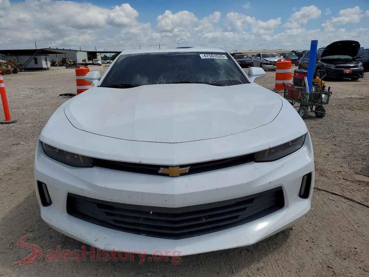 2017 CHEVROLET CAMARO VIN 1G1FB1RX3H0134242, rear view