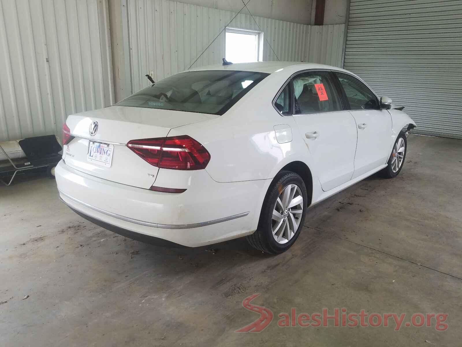 1VWBA7A39JC025256 2018 VOLKSWAGEN PASSAT