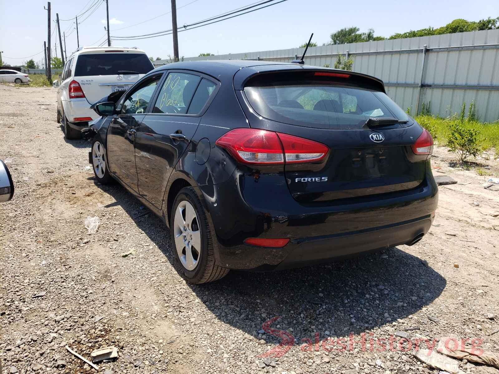 KNAFK5A89G5540673 2016 KIA FORTE