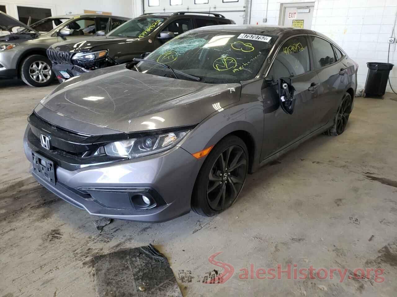 19XFC2F80KE001203 2019 HONDA CIVIC