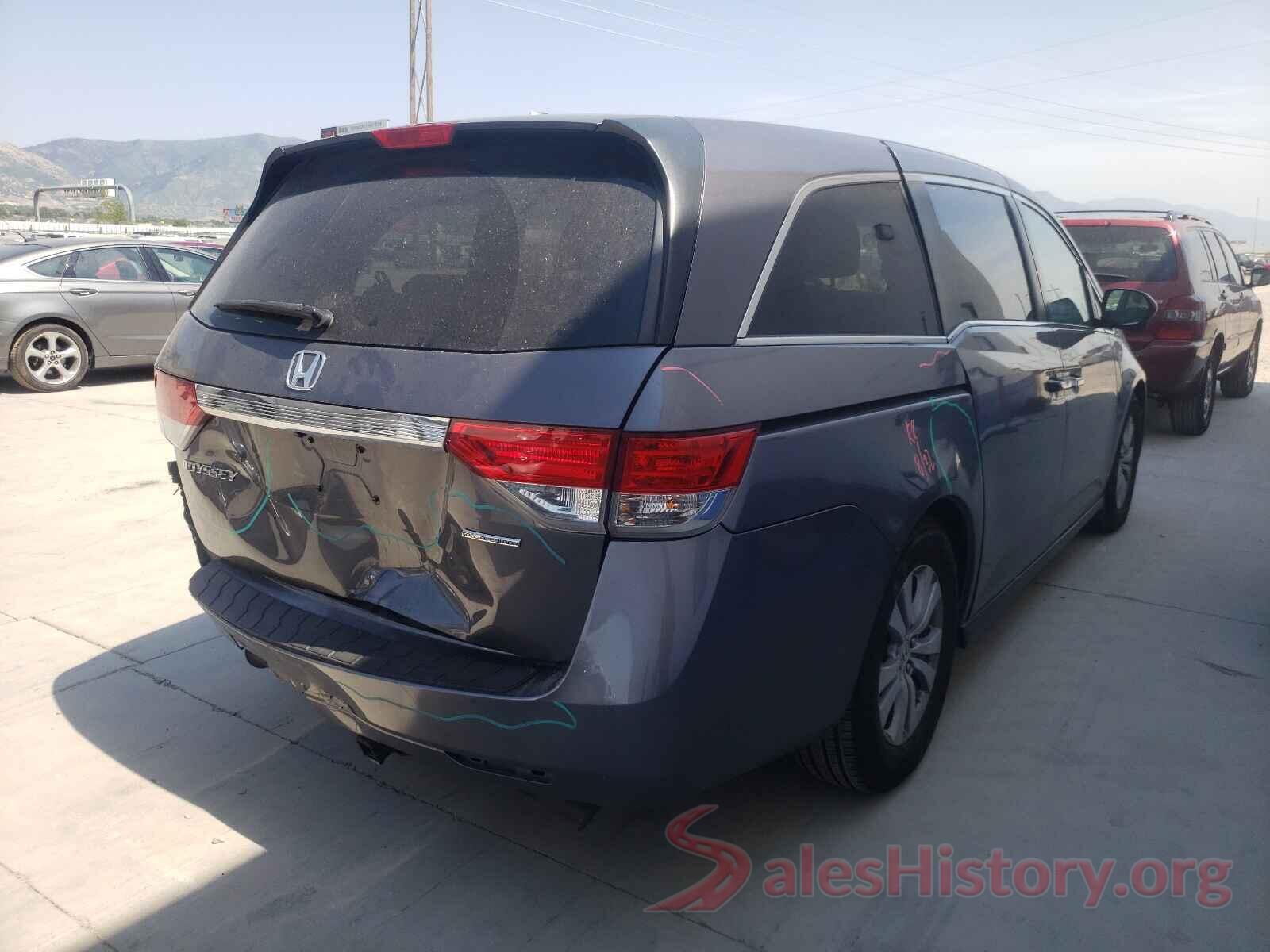 5FNRL5H33GB086118 2016 HONDA ODYSSEY