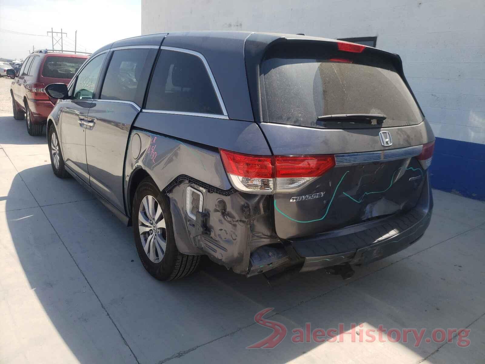 5FNRL5H33GB086118 2016 HONDA ODYSSEY