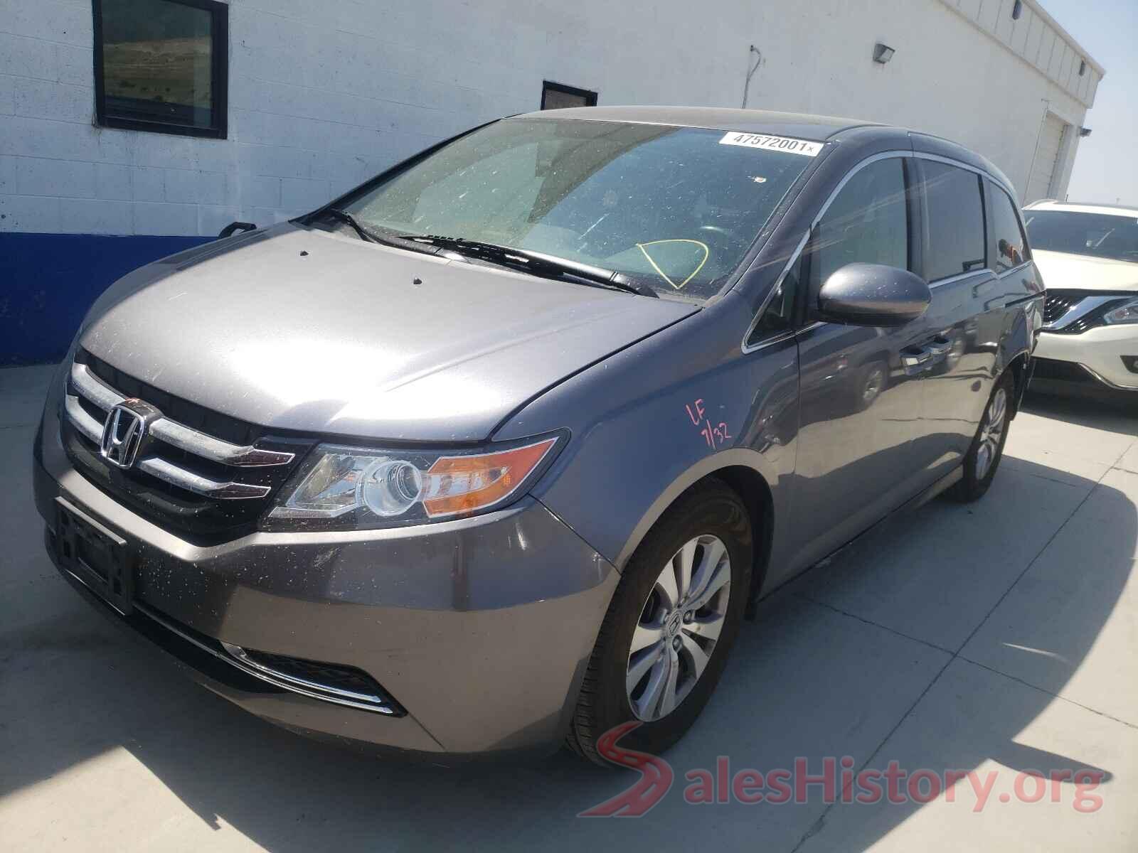 5FNRL5H33GB086118 2016 HONDA ODYSSEY