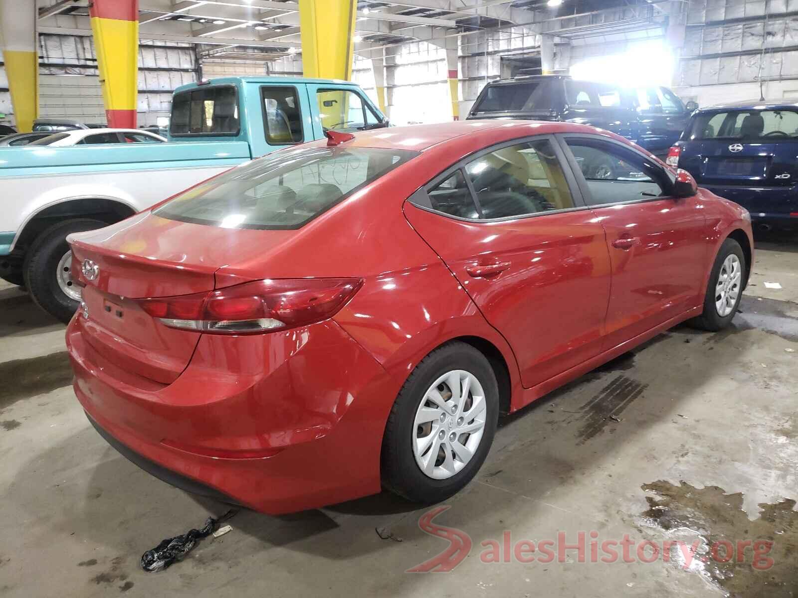 5NPD74LF0HH091564 2017 HYUNDAI ELANTRA