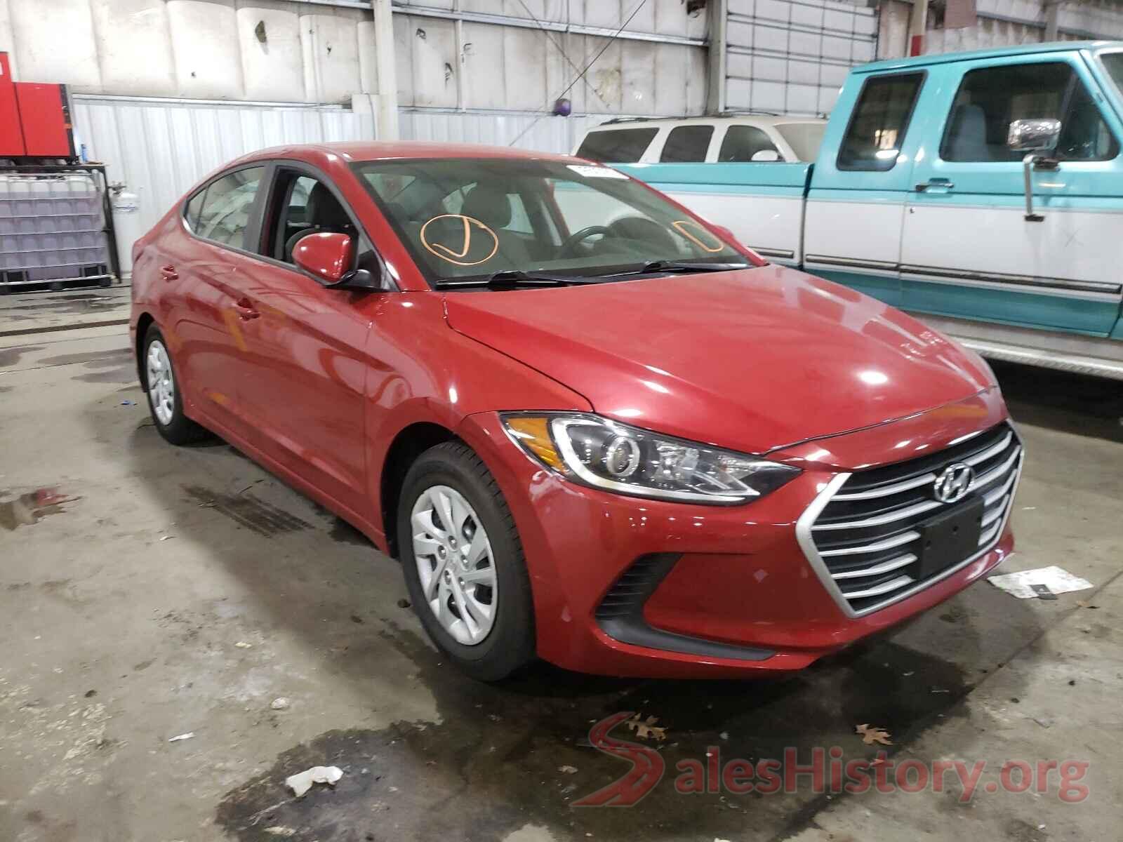 5NPD74LF0HH091564 2017 HYUNDAI ELANTRA