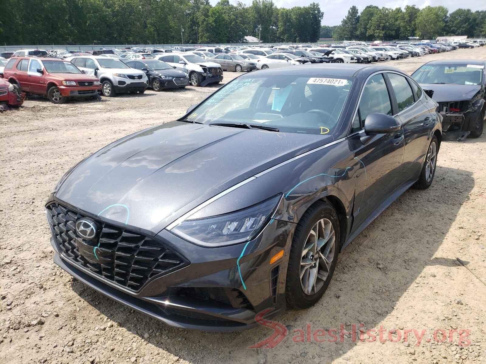 5NPEL4JA4LH009321 2020 HYUNDAI SONATA