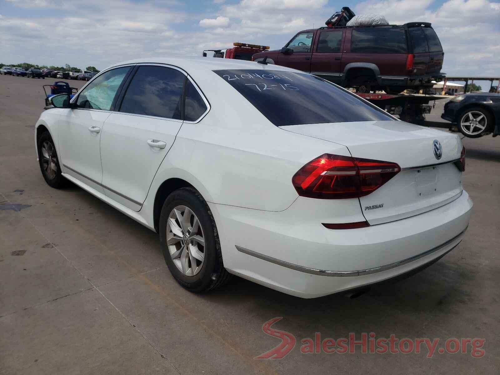 1VWAT7A37HC075721 2017 VOLKSWAGEN PASSAT