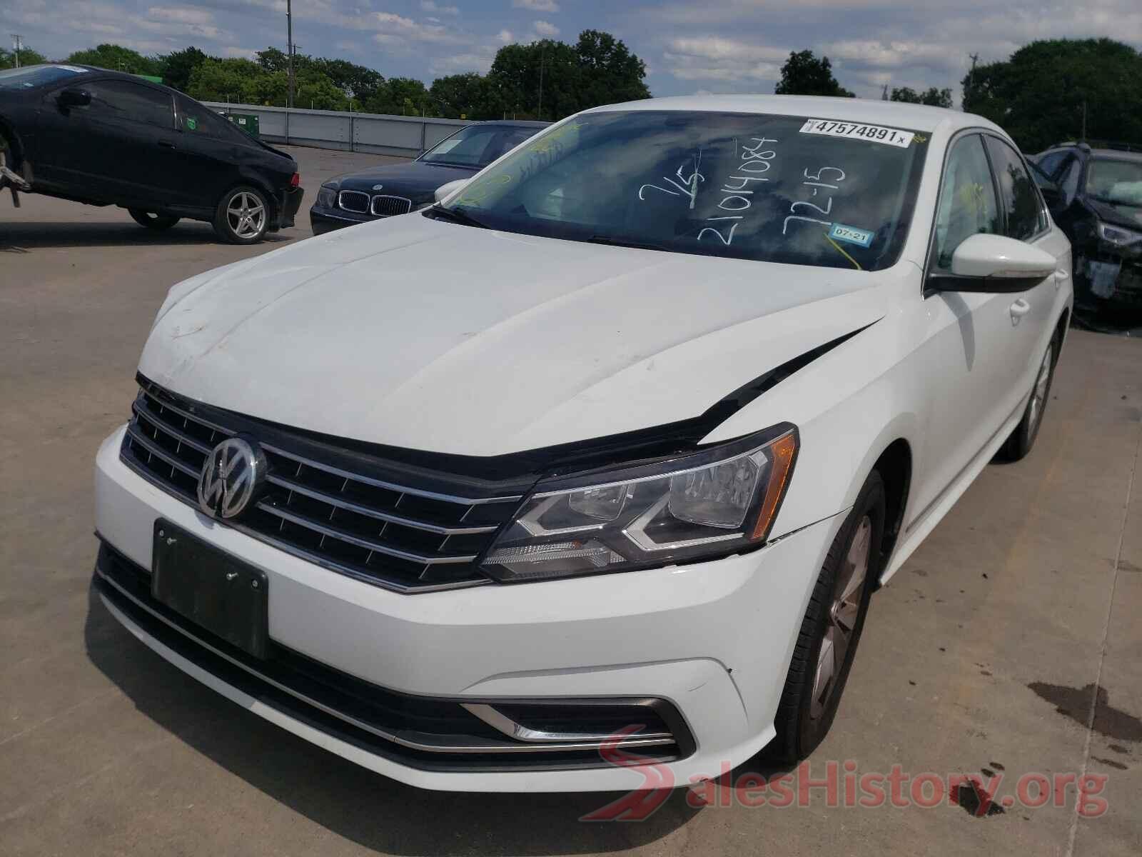 1VWAT7A37HC075721 2017 VOLKSWAGEN PASSAT