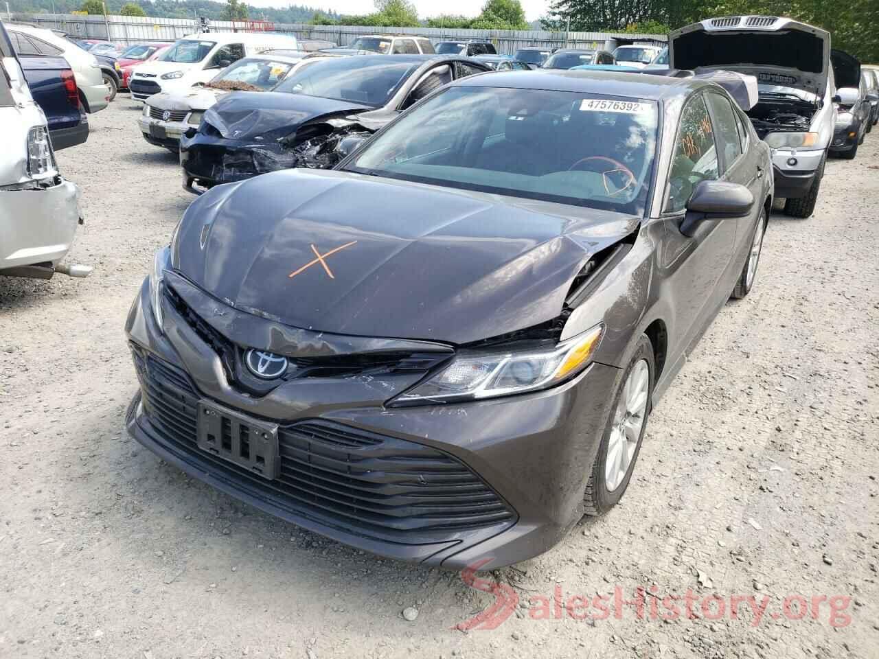 4T1B11HK7KU687647 2019 TOYOTA CAMRY